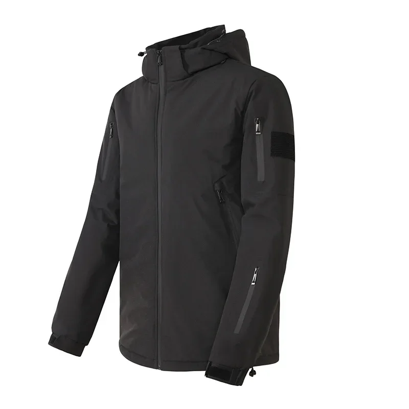 Wintersports outdoor hardshell smart graphene heating hardshell couple thermostatic electric heating USB charging outdoor jacket 3