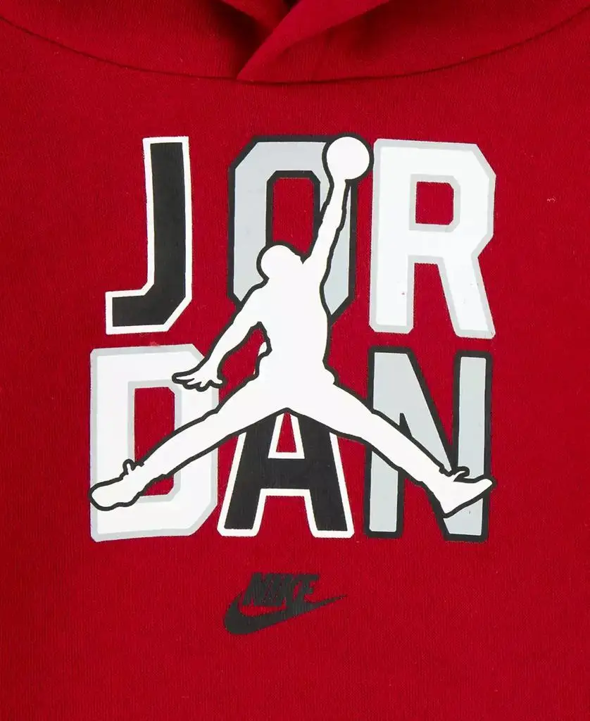 S7283aafb449544269cb73526926ac3bfP.jpg Jordan | Baby Boys and Girls Sport DNA Hoodie and Joggers Set - Image 4