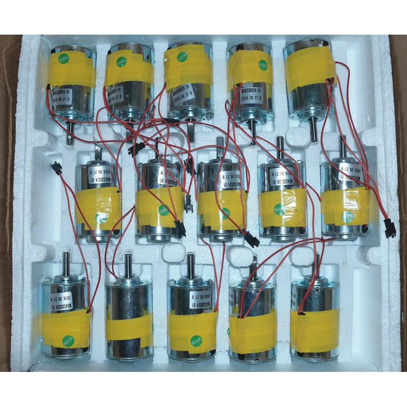 

52Mm Large Torque Motor With Over-Temperature Protection Double Ball Bearings 12-Stage Dynamic Balance Correction Rotor