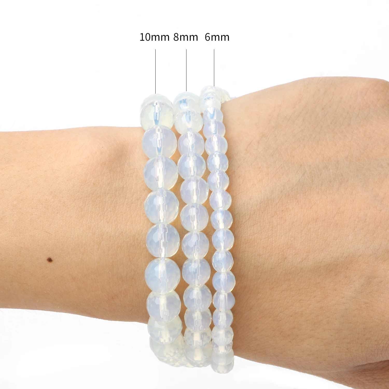 Perline Rotonde Lisce In Vetro Ceco Rivestito Di Rosso, Nelle - Foto 6