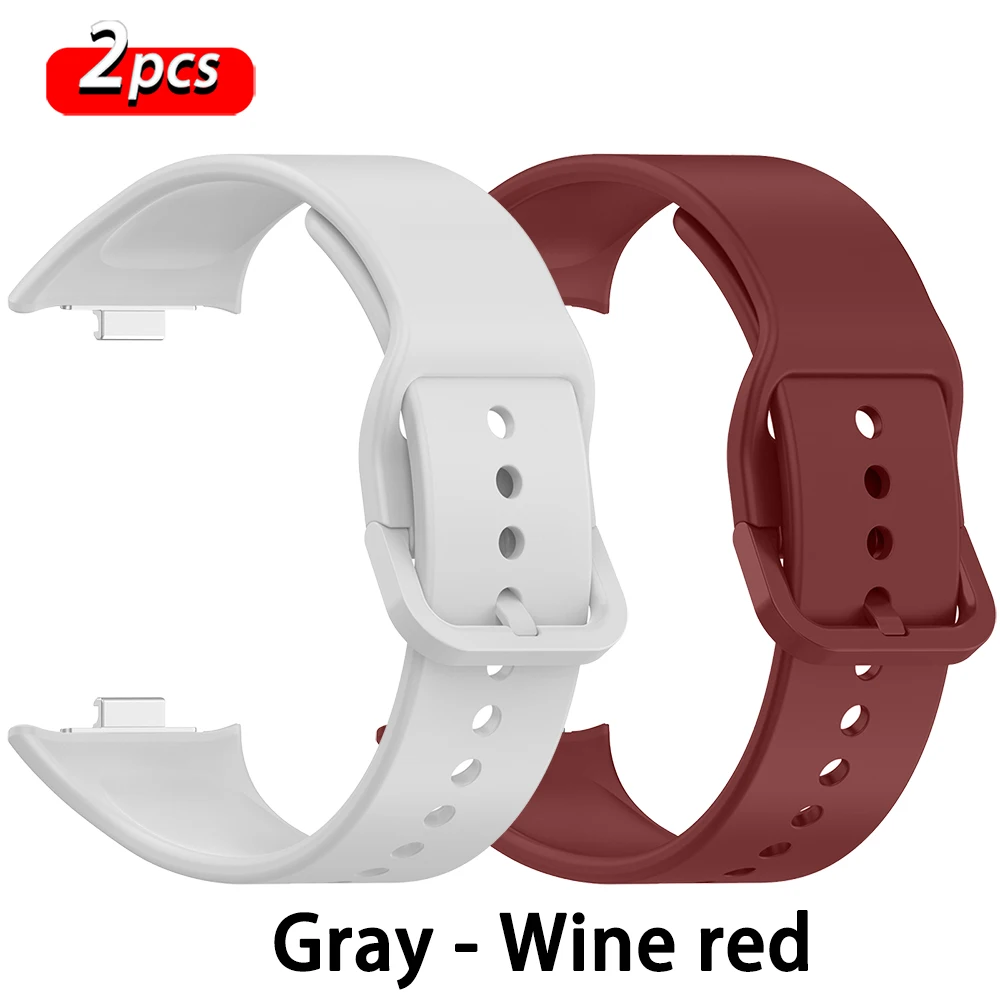 Silicone Sport Strap for Smartwatch - Durable Watchband Accessory