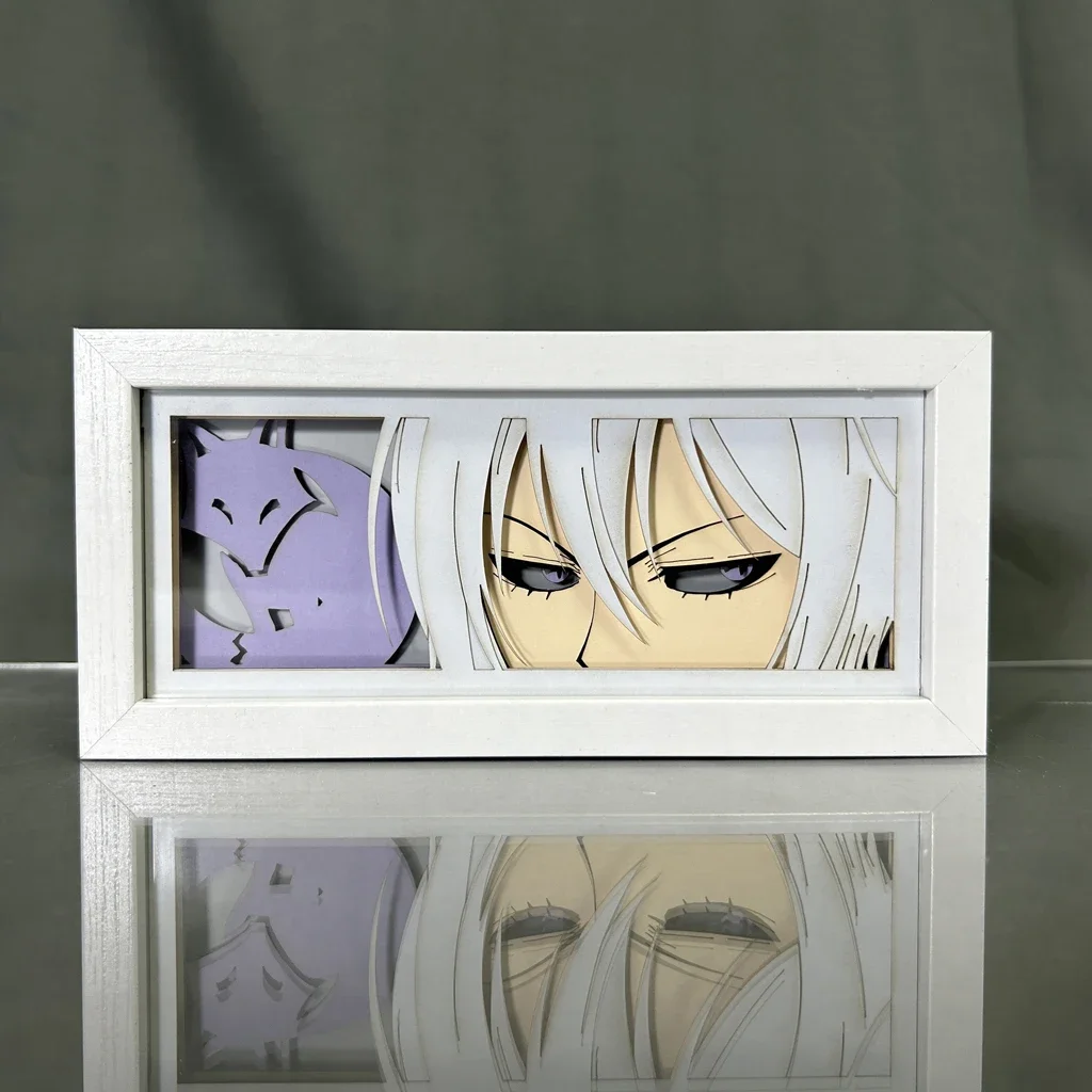 Paper Cut Light Box Kamisama Kiss Tomoe Anime Led Light for Bedroom Decoration Desk Lightbox Birthday Gift Manga Table Lamps 3