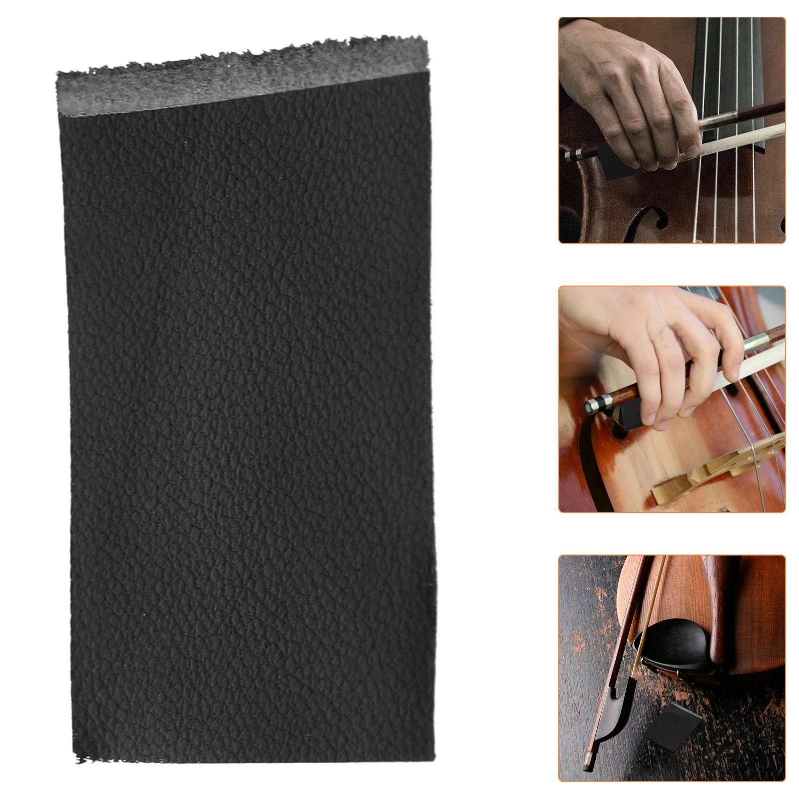 

3 Pcs Major Comfortable Violin Bow Sheepskin Instrument Part Replacement