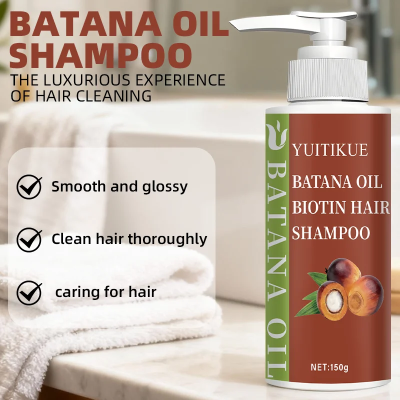 Bataná Oil Shampoo - Soothes the scalp, provides intensive repair, cleanses the scalp, suitable for all hair types