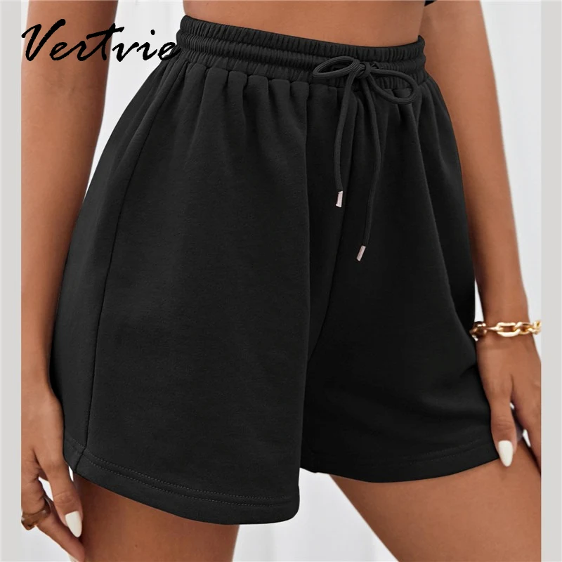 2023 New Women's Shorts Without Pockets High Waisted Sports Shorts