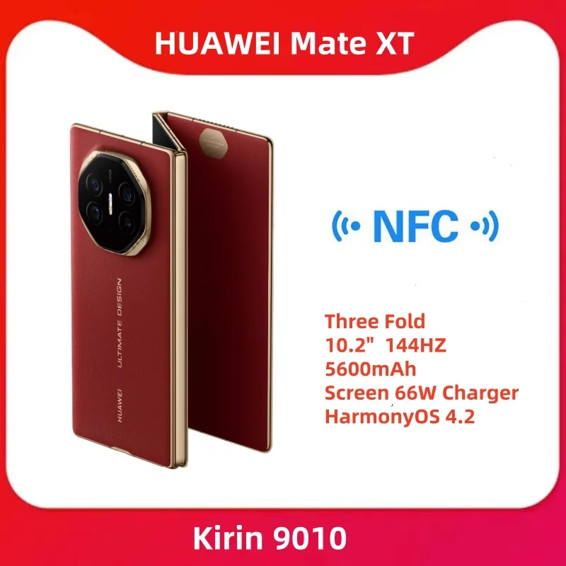 Huawei-Mate XT Ultimate Design携帯電話,3つ折り,5600mah,10.2インチ
