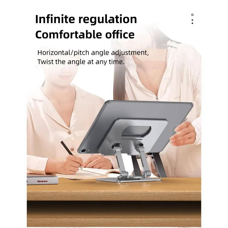 Mobile Phone Tablet Universal Stand Portable Hollow Metal 360 Degree Rotatable Lazy People Special Desktop Game Painting Stand