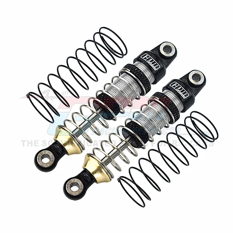 GPM Aluminum Universal Shock Absorbers, Midpoint Distance 52mm, 1 Pair