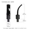 MUXIANG 1pc acrylic pipe holder classic curved handle tobacco pipe holder   for 9mm filter element DIY Father Day Christmas gift 4