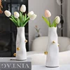 Resin Vase, Abstract Art, Twisted, Shaped Vase, Living Room and Dining Table Flower Arrangement, Home Decoration Ornament 3