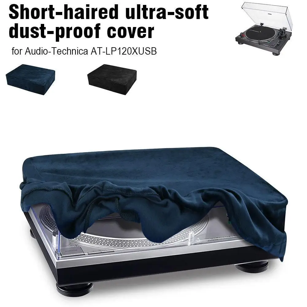 Turntable Dust Cover Foldable Turntable Sleeves Dustproof Protective Cover For Audio-Technica AT-LP120XUSB Record Player Case
