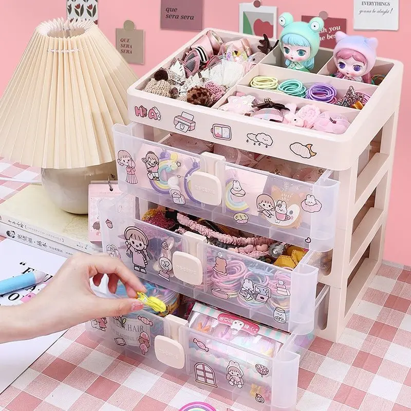 Storage Box Organizer Hair Accessories  Storage Hairpins Hair Box - Storage  Box - Aliexpress