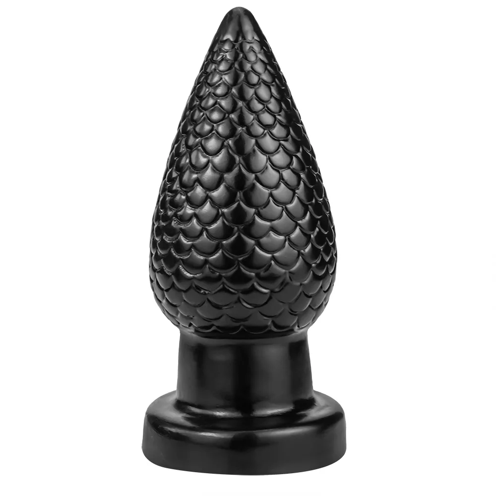 Tannenzapfen Anal Plug Weiche Große Anal Sex Spielzeug Für Frauen Männer  Homosexuell Prostata Massage Großen Butt Plug Anal Expansion ausbildung Sex  Shop