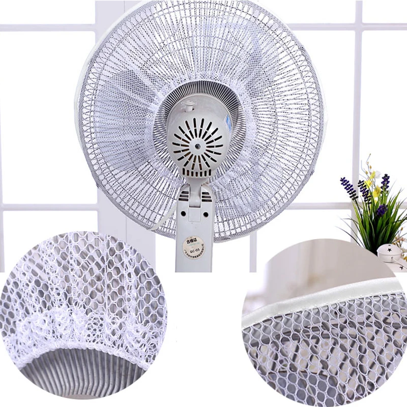New Transparent Electric Fan Circle Dust Cover Household Dustproof Protection Cap Baby Safety Fan Cover Storage Bag