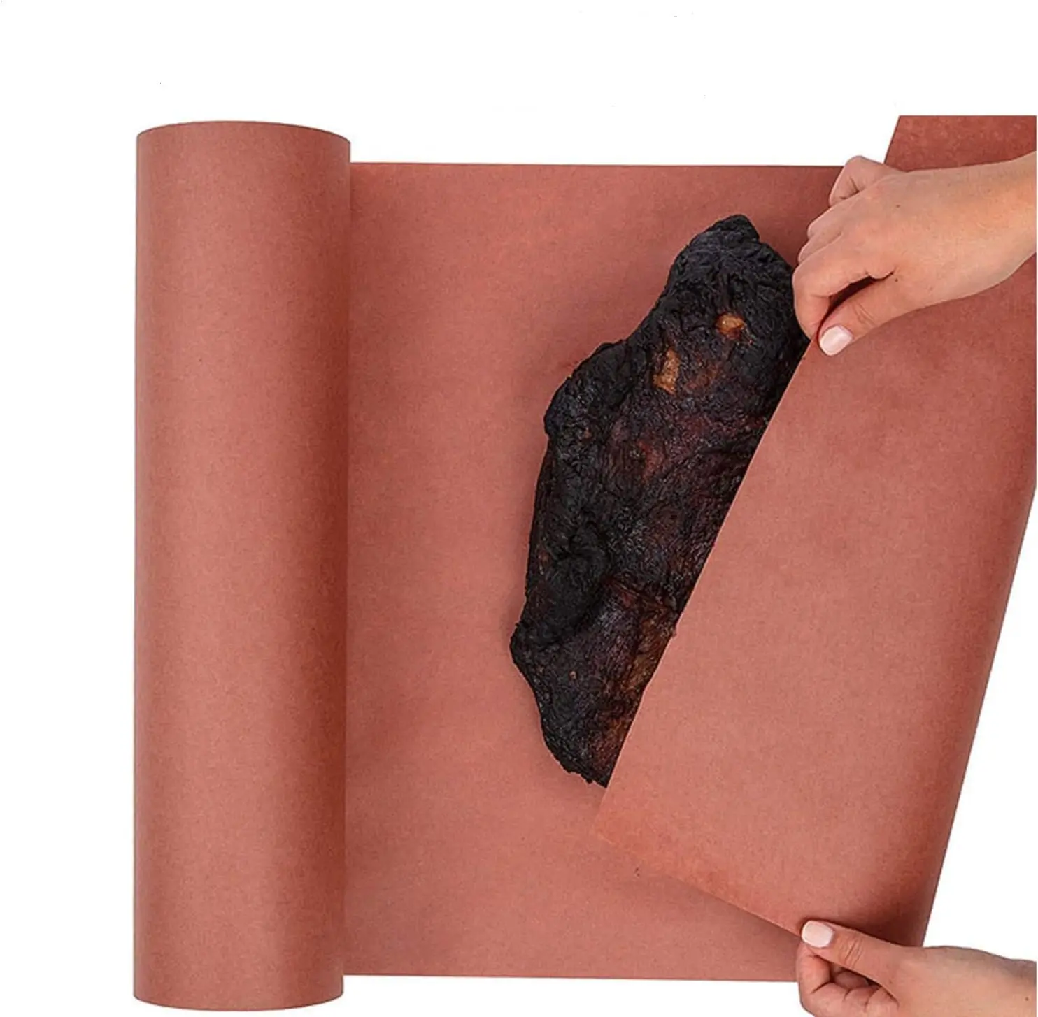 Description Picture 2 of itemFood Grade Butcher Paper Roll Unwaxed Unbleached Uncoated Suitable for Smoking All Meat Varieties Barbecue Meat Wrapping Paper