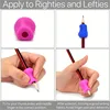 5-10pcs Writing Corrector Finger Posture Correction Tool Trainer Children's Pen Writing Assistant Grip Suit Student Stationery 6