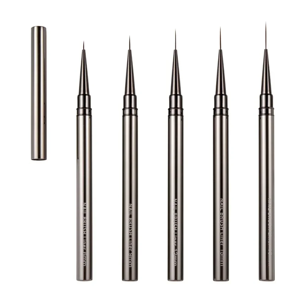 Nail Art Tools Brush Liner Stripe Pattern Painting Acrylic UV Gel Extension Drawing Carving Pen DIY Manicure