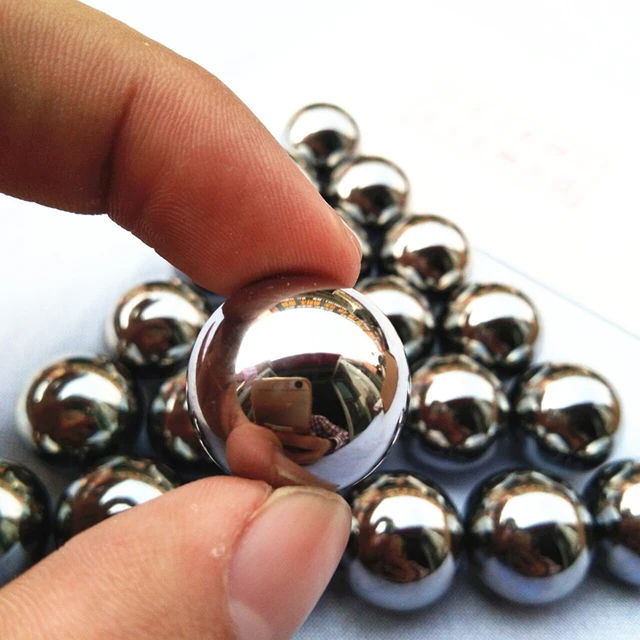 Balles en acier au carbone massif, diamètre 1000mm-4.1mm, balle de  roulement pour fronde de chasse, 4.6 pièces/lot - AliExpress