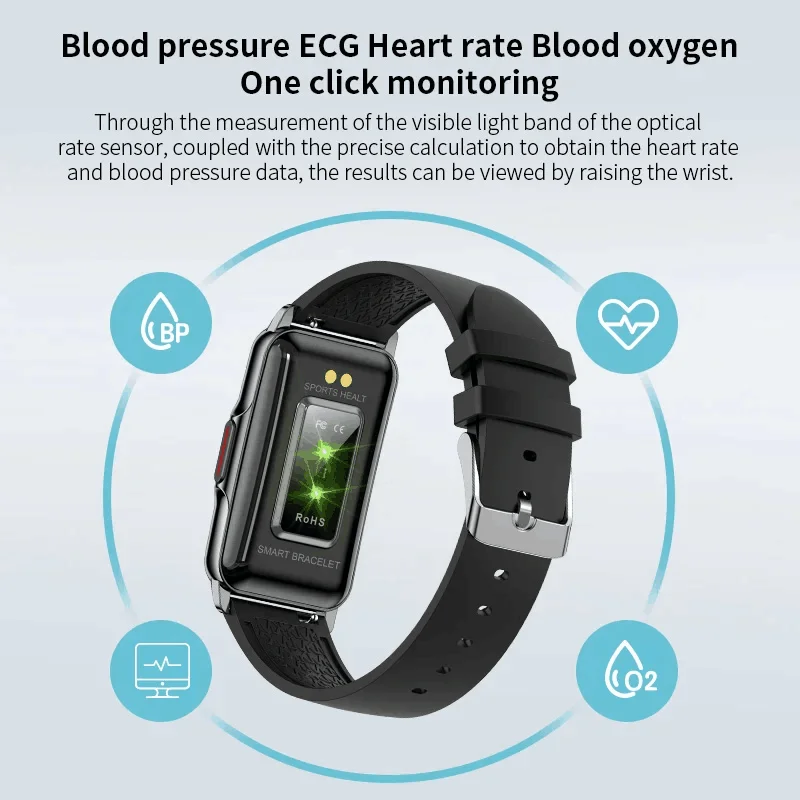 Bluetooth Connected Phone Smart Watch Women Mens Music Fitness Sports Bracelet Sleep Monitor Man Waterproof Smartwatch Women+Box
