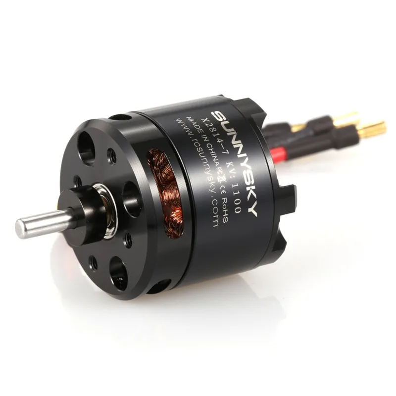 SunnySky 2814 X2814 900KV KV1100 KV1250 3-5S Brushless Motor for Believer UAV 1960mm RC Airplane Helicopter Fixed-wing Drone thumbnail 5