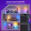 Living Room Dimmable RGB Corner Floor Lamp 140cm Stand Smart APP LED Mood Light for Bedroom Nordic Home Decor Interior lighting 4