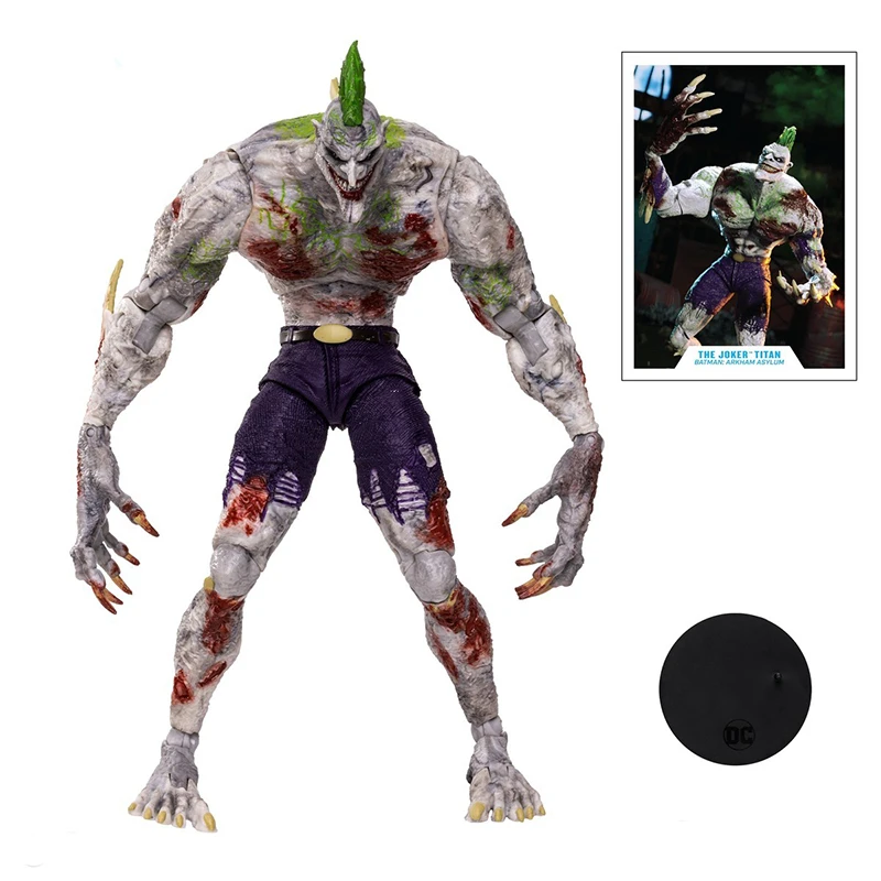 

Original McFarlane Toys DC Multiverse The Joker Titan Batman 7-inch Action Figure Model Collectible Toy Birthday Gift