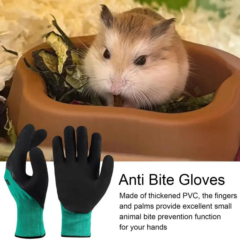 Pet Bite-resistant Gloves for Cats Dogs Squirrels Hamsters Birds