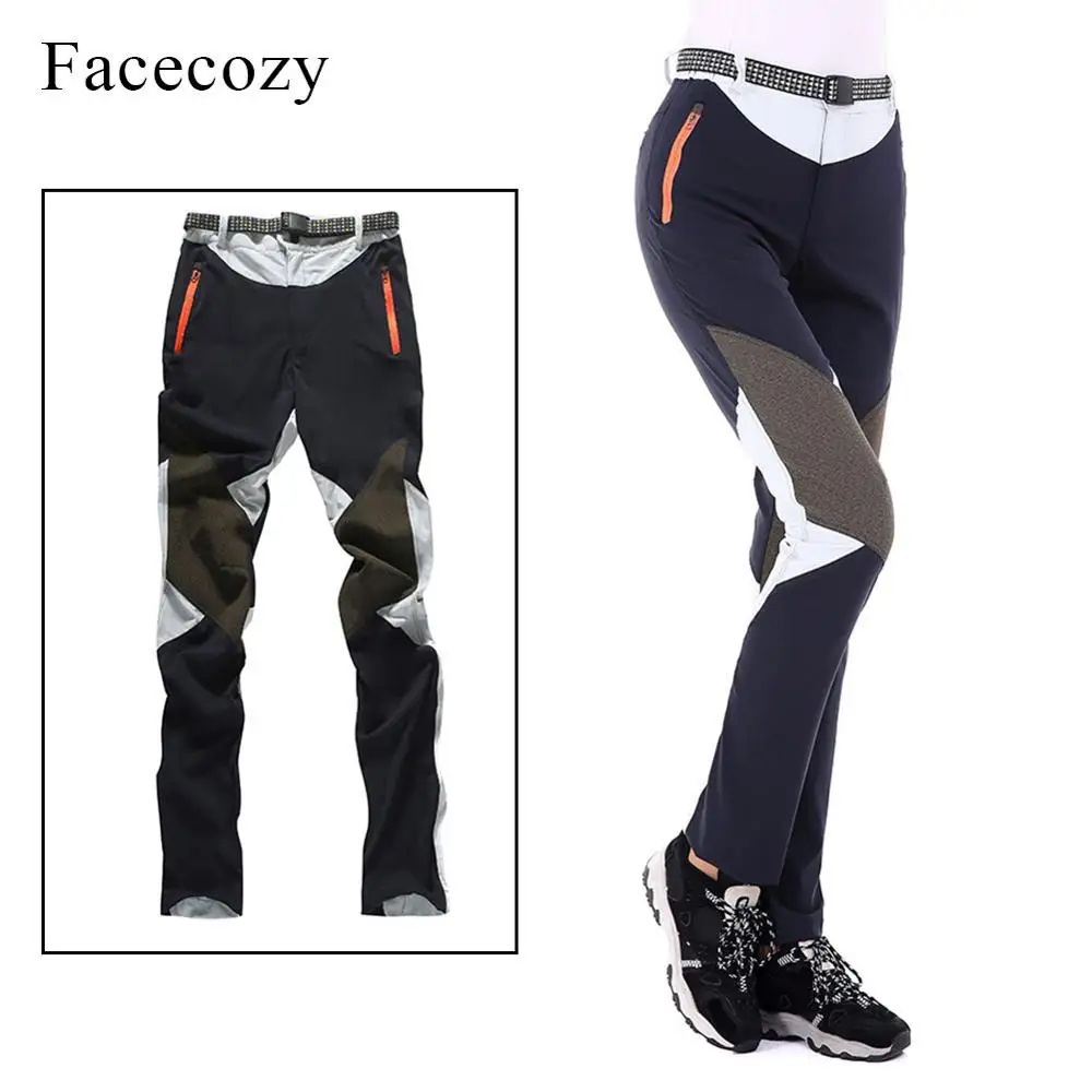 Women Summer Hiking Pants Elastic Quick Dry Climbing Trekking Trousers Outdoor Sports Breathable Thin Camping