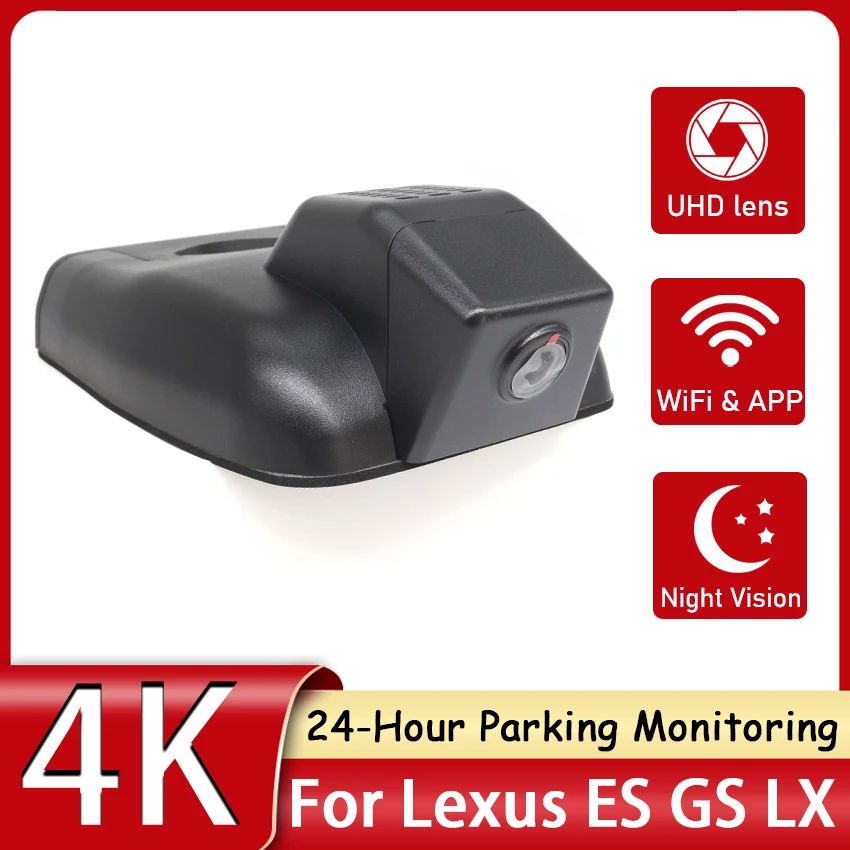 

Car DVR Wifi 4K Dash Cam Camera Video Recorder Original For Lexus ES ES300H ES200 ES250 GS GS200T F SPORT GS300H GS450H LX LX570