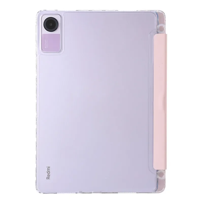 Estojo Rígido de Couro pu com Suporte para Lápis Smart Folio Cover para Xiaomi Redmi Pad se Case Acrílico 11 - Imagem 4