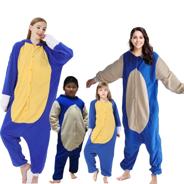 Семейная упаковка Ежик детская мультяшная Косплей цельный Единорог Пижама Дети Малыш животные Хэллоуин Пижама для мальчиков девочек кигуруми 1