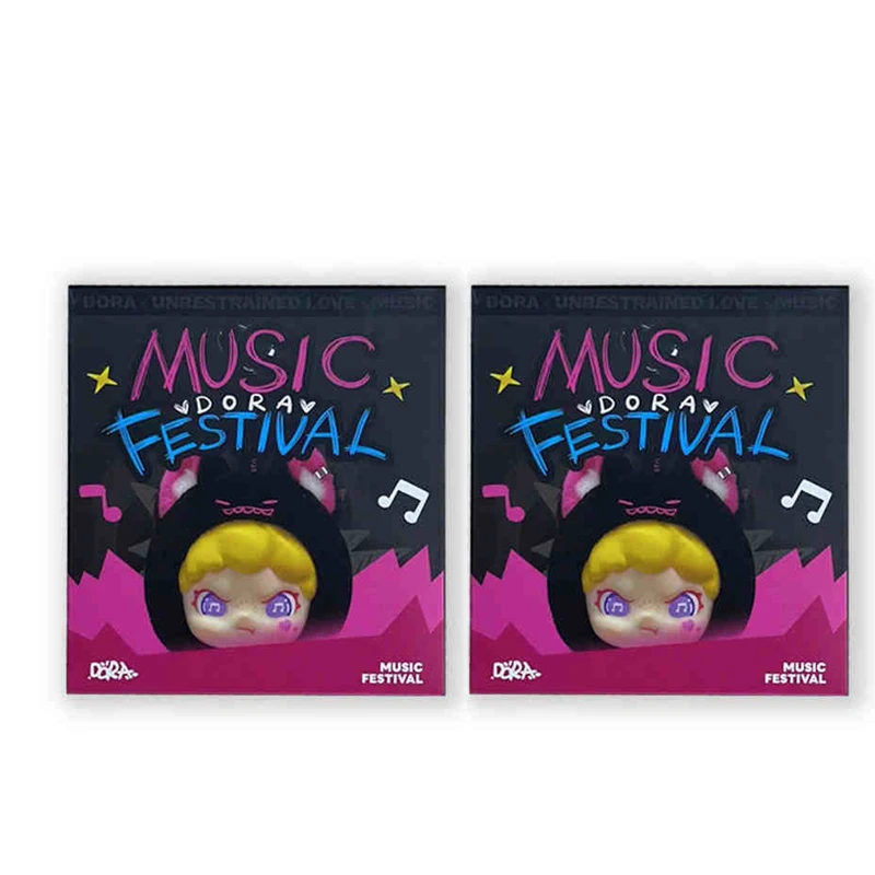 DORA Musicfestival シークレット Dora Music Festival Series Blind Box Cute Dora Vinyl Plush