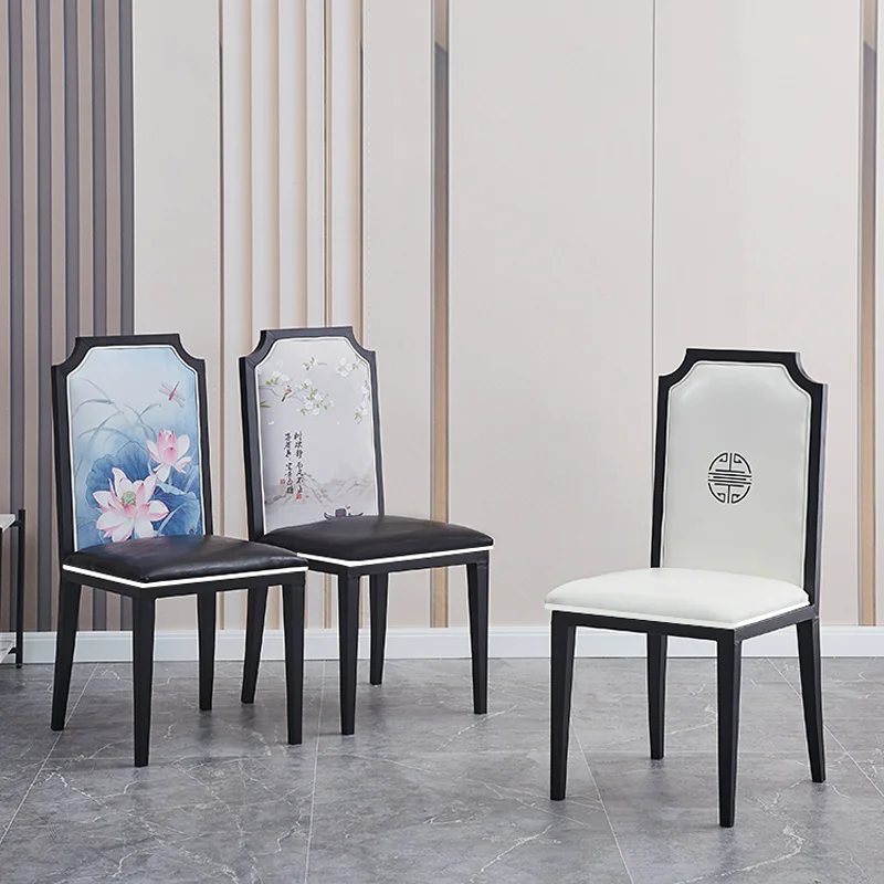 Hotel Adults Restaurant Chairs Home Italian Nordic Salon Chairs Backrest Professional Chaises Salle Manger Library Furniture