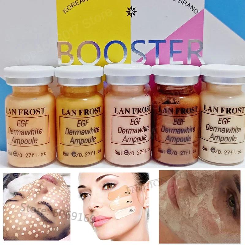 BB Glow Semi-permanent Foundation Facial Skin Care Serum Essence Starter Kit Reduce Acne Freckle Dark Circles Ampoule Foundation 3