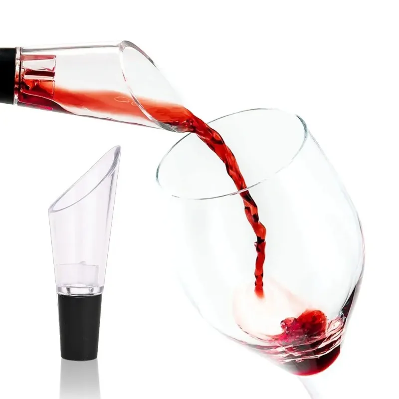 4pcs Wine Accessories Set Foil Cutter Wine Pourer Vacuum Stopper for Bottles Bar Accessories Lovers