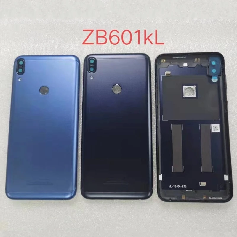 

Rear Housing For Asus Zenfone Max Pro (M1) ZB602KL ZB601KL Back Cover Repair Replace Phone Battery Door Case With Side Buttons