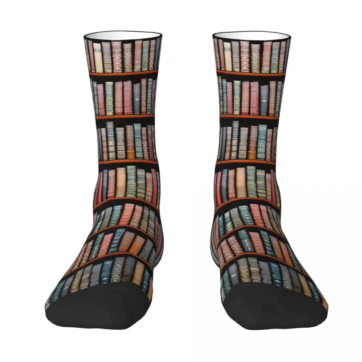 

The Library Sock Socks Men Women Polyester Stockings Customizable Design