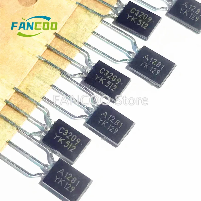 KN4403 KN4401 4403 4401 2N4401 2N4403 TO-92 Original KN2222A KN2222 2N2222 KN2907A KN2907 2907 A1281 A1281-Y C3209 Y KTC3209 BJT Transistor Transistors Kit