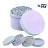 Neon Herb Grinder 4-layer Iridescent Tobacco Grinder Spice Miller Crusher Zinc Alloy 40/50/60mm 1