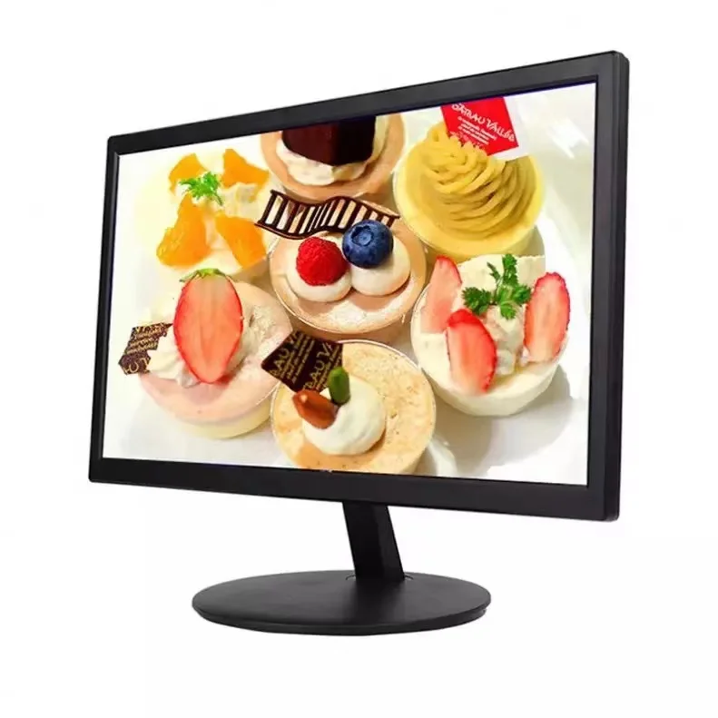 홈워킹용 18.5 21.5 24 27인치 LCD LED 디스플레이 데스크탑 PC 컴퓨터 모니터 화면