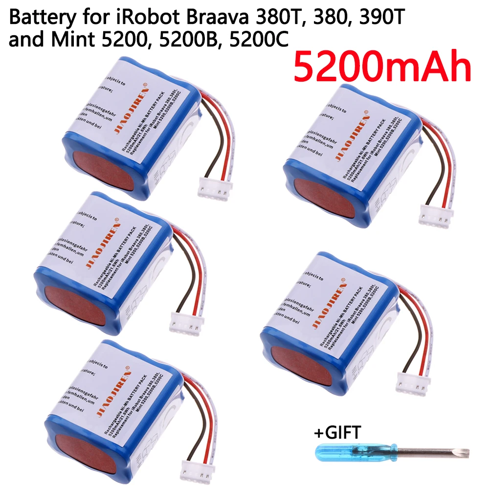Vhbw Batteria Compatibile Con IRobot Braava 320, 321 Home Cleaner - Foto 7