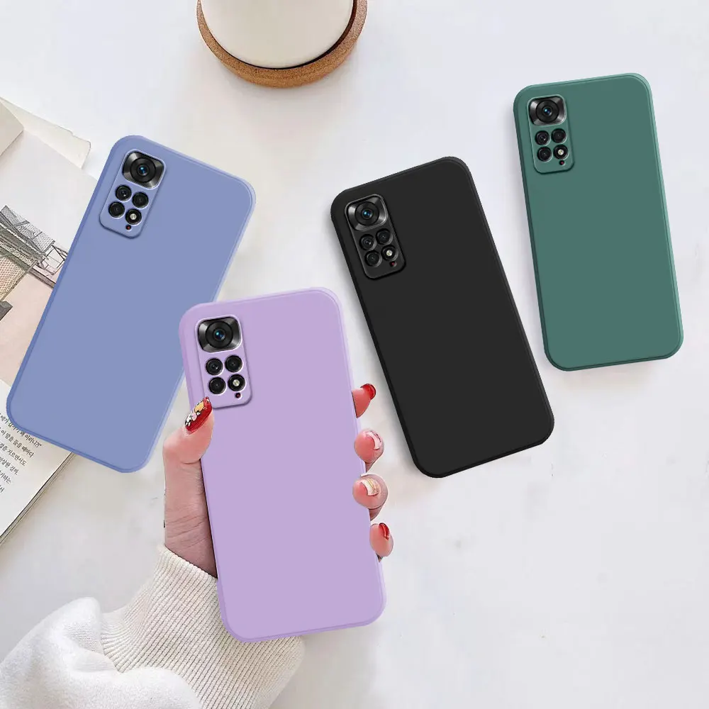 Per Redmi Note 11S Note 11 Pro 5G 4G Custodia Protettiva Per Fotocamera Fundas Cover Per Redmi Note 11 Note11E Custodia In Silicone Antiurto