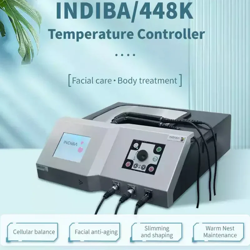 Indiba Tecar Radiofrequency Facial & Body Therapy Machine Slimming System Body Fat Removal Rf CAP RES 448K