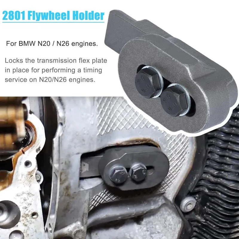 Flywheel Holder & Oil Seal Repair Kit 83302318117 For BMW N20/N26 Engine | 2801 7676