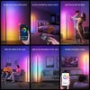 Living Room Dimmable RGB Corner Floor Lamp 140cm Stand Smart APP LED Mood Light for Bedroom Nordic Home Decor Interior lighting 5