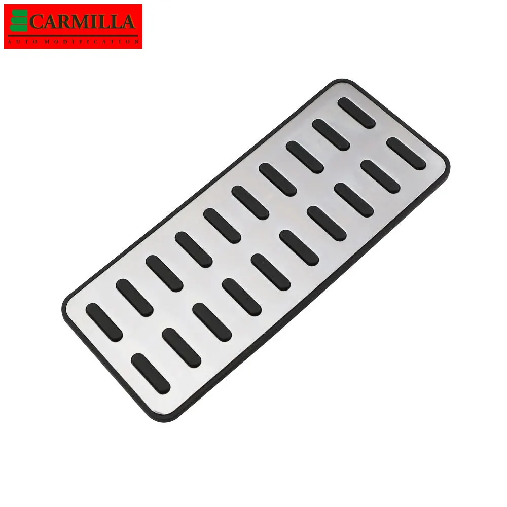 Car Pedals Carmilla Dead Pedal for Hyundai KIA Foot Rest Pedals Stainless Steel Fit for All Hyundai Kia Car Models