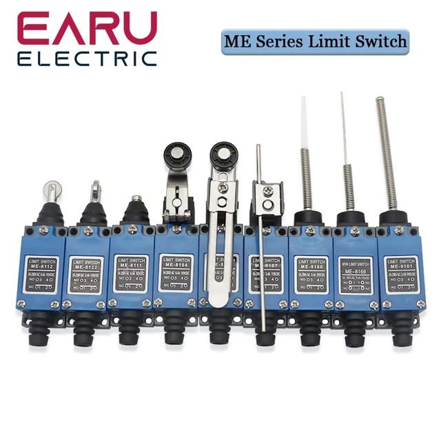 4 Interruttori Finecorsa ME-8108 - Regolabili, NC/NO, Per CNC E Plasma - Foto 11