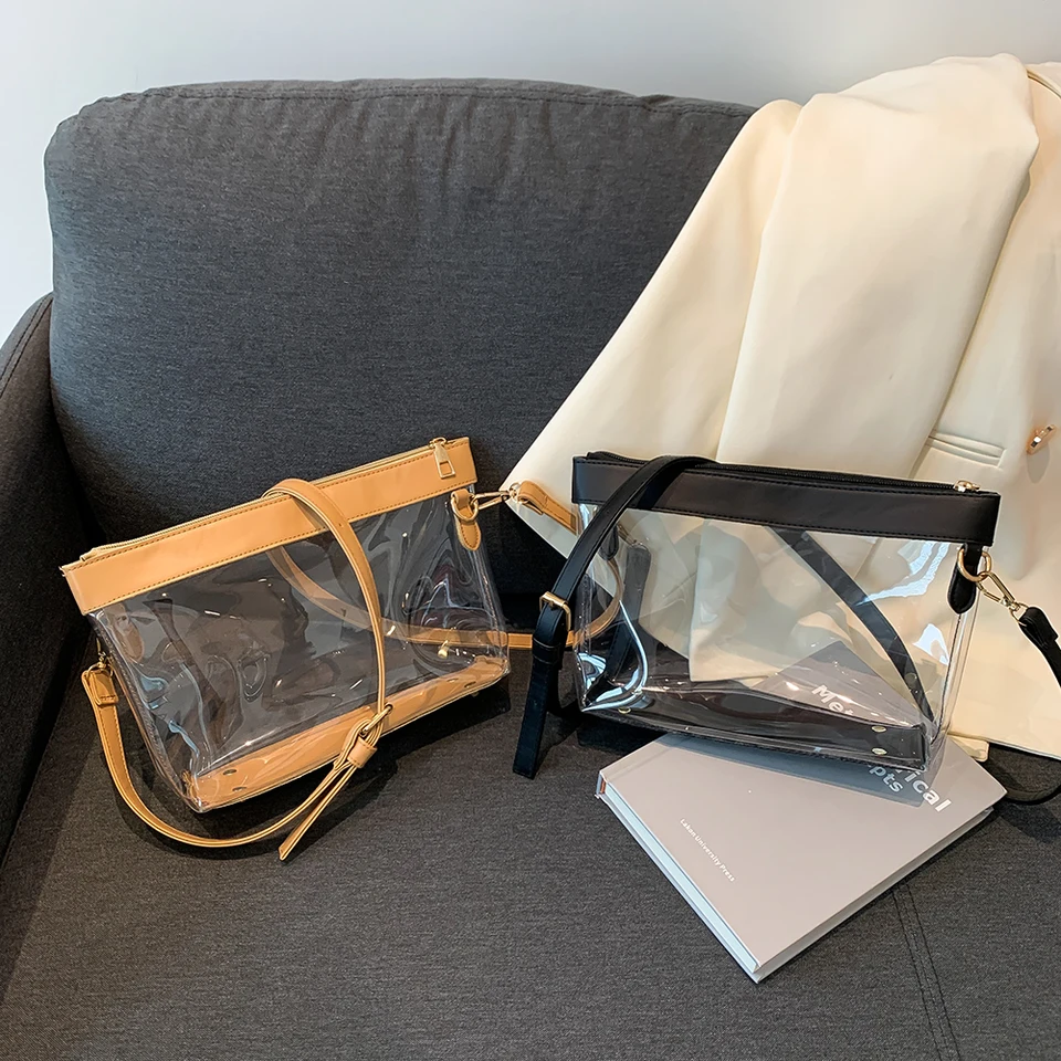 louis vuitton clear tote bags for women stadium approved