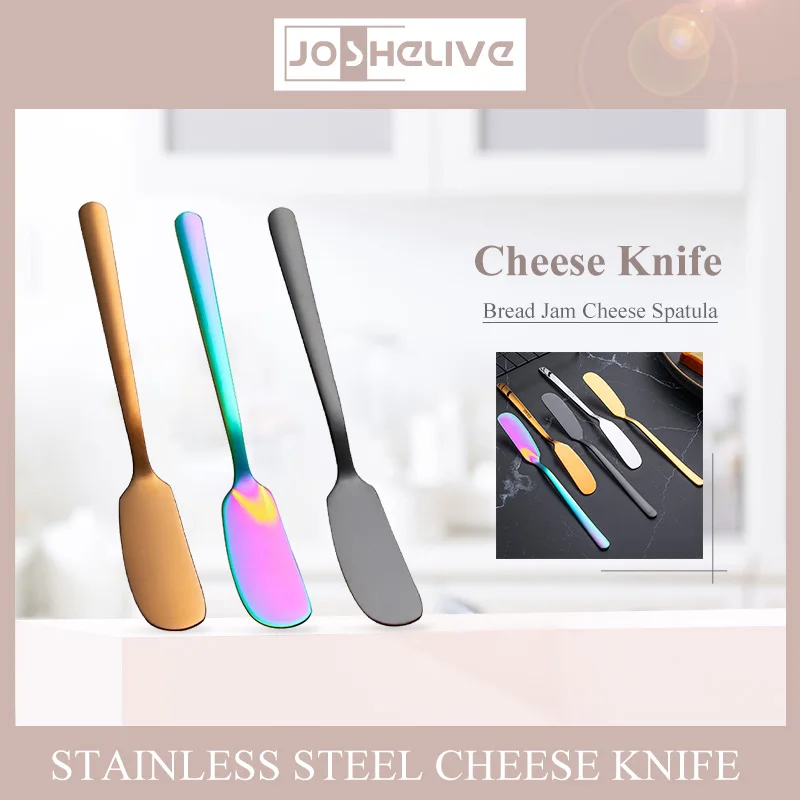 Multifunctional Cheese Butter Knife Cheese Tools Knife Stainless Steel Household Breakfast Bread Jam Kitchen Gadgets