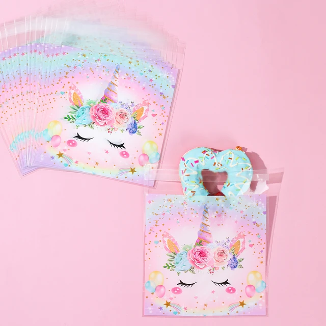 Bolsa Regalo Bolsas De Plastico De Unicornio 50 Bolsa De Regalo De